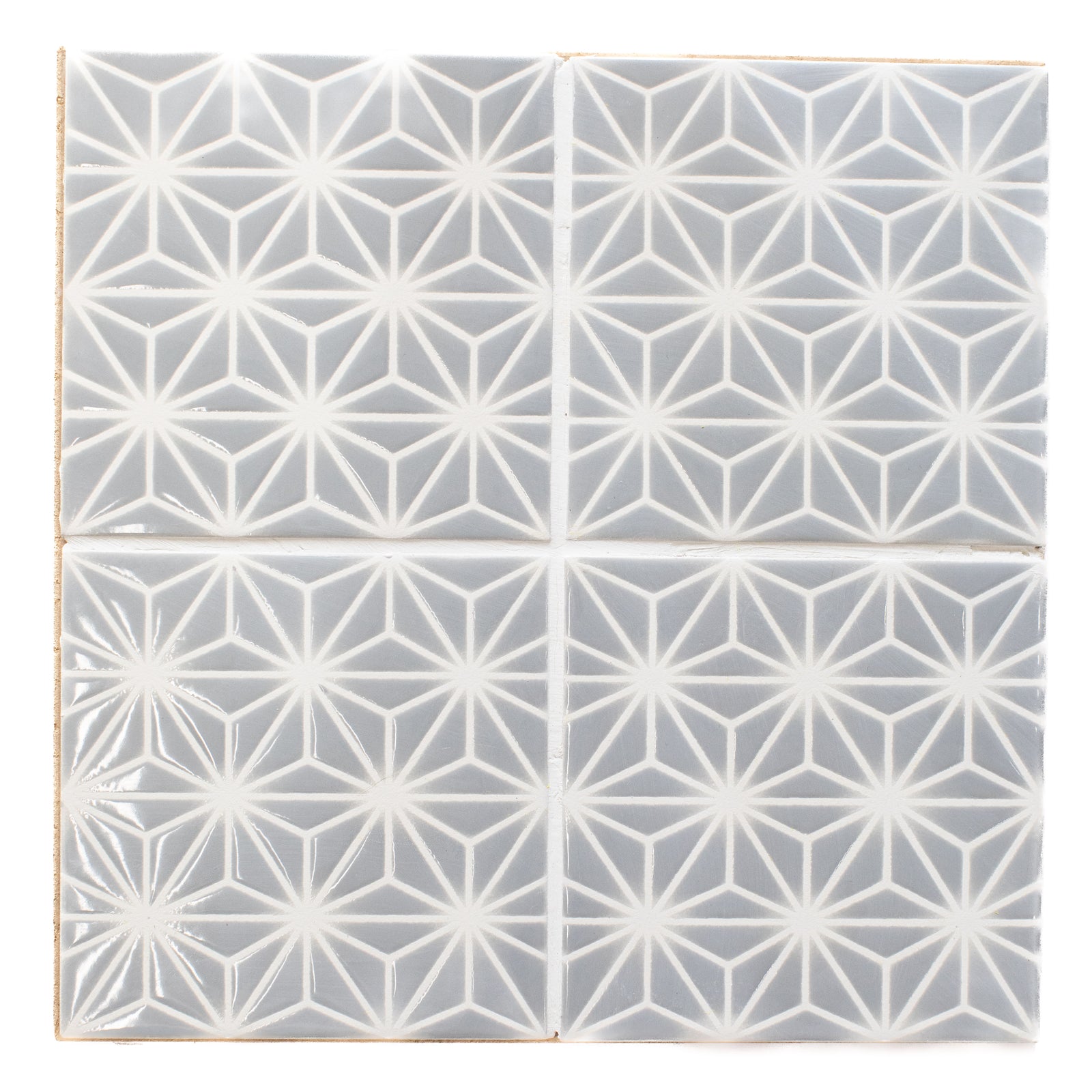 Sashiko Star | Cool Palette | Grey