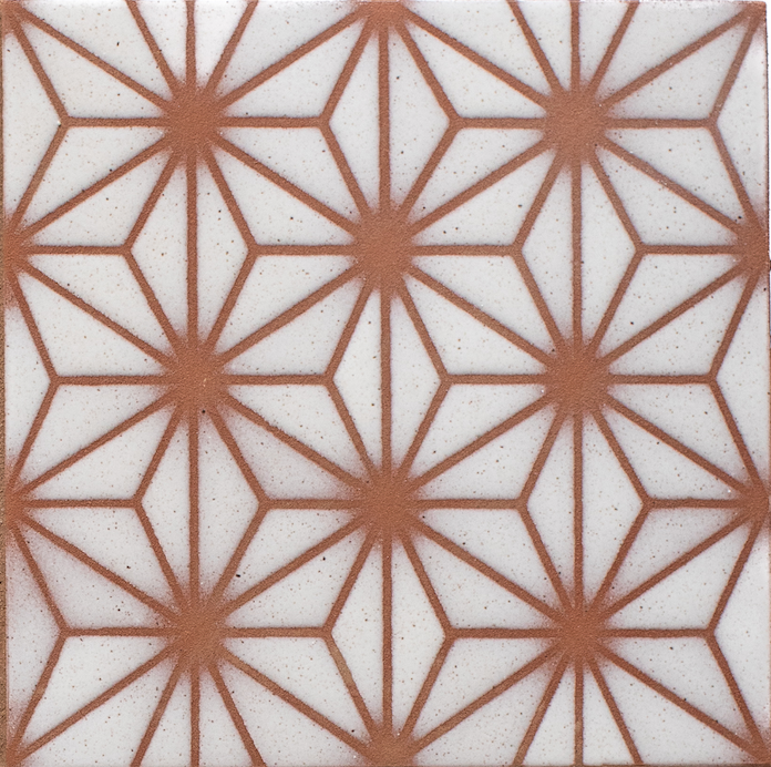 Sashiko Star | Warm Palette